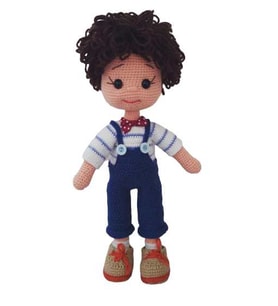 Aliş Bebek Amigurumi Organik Oyuncak