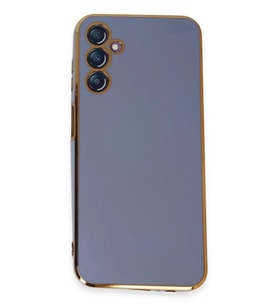 Newface Samsung Galaxy M14 5G Kılıf Volet Silikon - Mavi