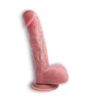 21,5 cm Ultra Gerçekçi Melez Vantuzlu Dildo Penis – Nexor