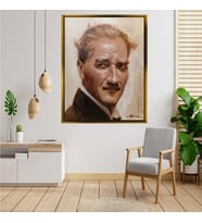 ÇERÇEVELİ ATATÜRK TABLO S585