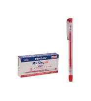 Pensan My-Kıng Jel Metal Klips Kırmızı Kalem 0.5 6405