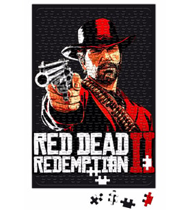Red Dead Redemption Puzzle 240 Parça Yapboz