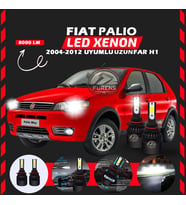 Fiat Palio 2004-2012 Uzun Far Uyumlu Şimşek Etkili Led Xenon Light Series H1