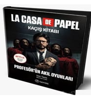 La Case De Papel Kaçış Kitabı - Profesör'ün Akıl Oyunları (Ciltli) (Maske Hediyeli)