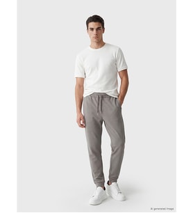 LCWAIKIKI Classic Gri Regular Fit Erkek Jogger Eşofman Altı