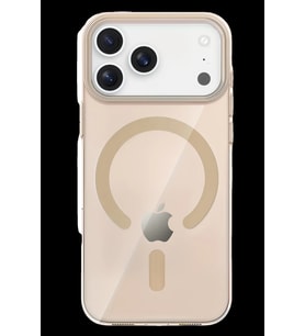 Pilelistore   Apple iPhone 17 Pro PC Blank Magsafe Kapak - Çöl Titanyum