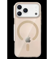Pilelistore   Apple iPhone 17 Pro PC Blank Magsafe Kapak - Çöl Titanyum