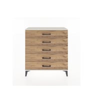 Arges Şifonyer 5 Çekmeceli 88x30x96 Aytaşı-Çam