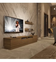 Decoraktiv Trendstyle 220RS Mdf Tv Ünitesi Tv Sehpası - Naturel Pera (PERA MODA)