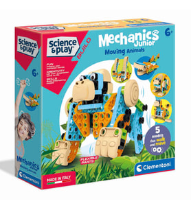 Clementoni Bilim ve Oyun Mechanics Junior Hareketli Hayvanlar 75060