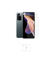Xiaomi Redmi Note 11 Pro Plus Full Body Ekran Koruyucu Ön Arka Yan Darbe Emici Poliüretan Film