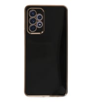 Newface Samsung Galaxy A52 Kılıf Volet Silikon - Siyah