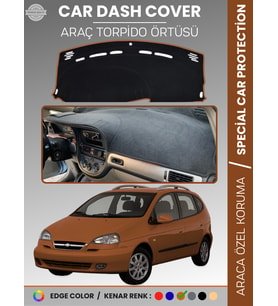 CHEVROLET REZZO (2000-2011) Torpido Örtüsü Ön Göğüs Koruma Çatlamayı Engeller Tam Uyum