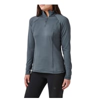 5.11 STRATOS 1/4 ZIP TURBULENCE GRI BAYAN SHIRT