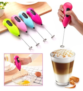 Mini Pilli Karıştırıcı ve Köpürtücü El Mikseri (5668)