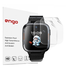 Honor Choice Kids Watch Plus İle Uyumlu Ekran Koruyucu TPU (5504AHPQ), Tam Kaplayan Akıllı Saat Koruması 2 Adet, Çizilmeye Dayanıklı Şeffaf Koruma