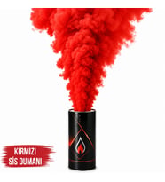 Kırmızı Renk Sis Kırmızı Duman 1 Adet