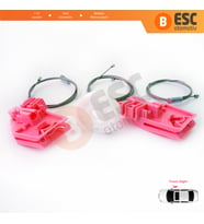 Skoda Octavia MK2 A5 1Z 2004-2013 4/5-Kapı 1Z1837462 İçin Elektrikli Ön Sağ Cam Kriko Tamir Seti
