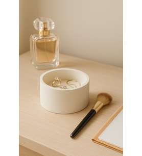 El Yapımı Minimalist Çok Amaçlı Saksı & Dekoratif Kutu (12×7 Cm)