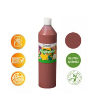 Creall Fingerpaint - Kahverengi 750ml