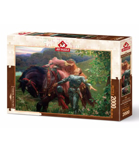 Art Puzzle Merhametsiz Güzel Kadın 2000 Parça Puzzle