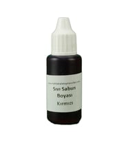 Sıvı Sabun Boyası Sıvı 10 GR  Kırmızı