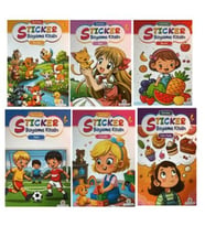 Neşeli Boyama Kitabı  (6  Set)