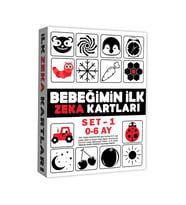 2199 EĞİTİCİ KARTLAR 0-6 AY ZEKA KARTLARI