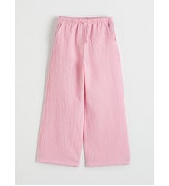 LC WAIKIKI Pembe Beli Lastikli Ekose Kız Çocuk Pantolon
