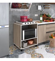 Kenzlife ocak dolabı nermin crd 85*70*60 XLARGE hazır mutfak klasik setüstü ocak için sabit tabla (Karışık)