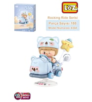 Loz Creative Serisi Sallanan Mavi Koala Modeli 188 Parça Oyuncak Yapım Seti FFLZ-4304