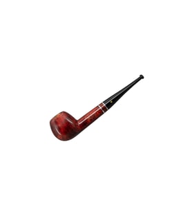Şık Sarı Yıldız 103 9mm. Filtreli Ebonit Saplı Pipo