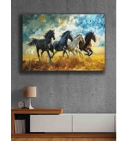 Koç stüdyo Modern tasarım kanvas tablo 50x70 (Çok Renkli)