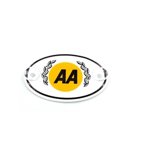Etiketçilere Özel Oval Aa Cam Süsü Pleksi Vantuzlu Arma (552068289)
