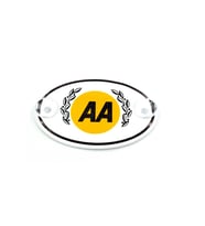 Etiketçilere Özel Oval Aa Cam Süsü Pleksi Vantuzlu Arma (552068289)