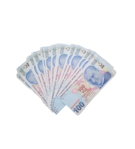 Düğün Parası Sahte Para 200 Adet Şaka Oyun Parası 100 TL (Mavi)