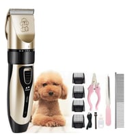 Emtu Life C5 Kırpık 10 In 1 Ayarlanabilir Şarjlı Kedi Köpek Tıraş Makinesi Pet Evcil Hayvan Tüy Kesme Aparatlı