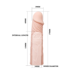 Uzatmalı prezervatif, dolgulu penis kılıfı