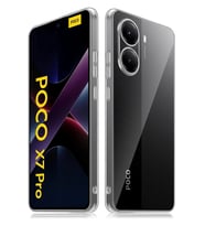 Poco X7 Pro Kılıf Lüx Şeffaf Silikon
