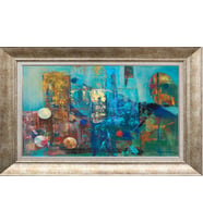GÜMÜŞ ÇERÇEVELİ TABLO N1279