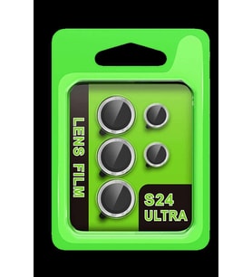 Galaxy S24 Ultra Raze Metal Kamera Lens - Gümüş