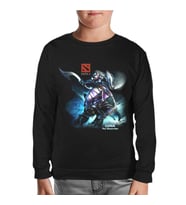 Dota 2 - Luna Siyah Çocuk Sweatshirt