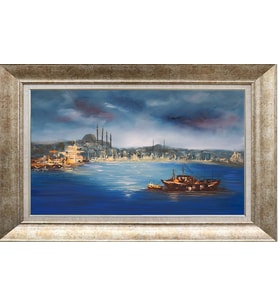 GÜMÜŞ ÇERÇEVELİ TABLO N1128