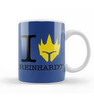 I Love Reinhardt Overwatch Kupa Bardak Porselen