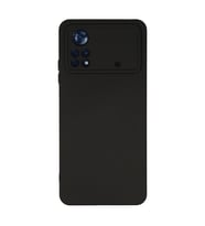 Xiaomi Poco X4 Pro 5g Kılıf Nano İçi Kadife Silikon - Siyah