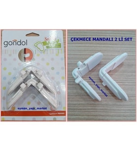 Bebek - Çocuk İçin Çekmece Kilidi 2 Li Set