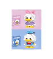 Bricks Donald Duck ve Daisy Duck Yapıtaşları Figür LEGO