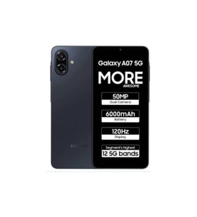 Samsung Galaxy A07 128 4 5G (Samsung Türkiye Garantili) Siyah