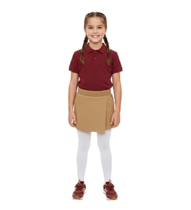 Kız Çocuk Bej Rengi Şort Etek BGL-ST04887