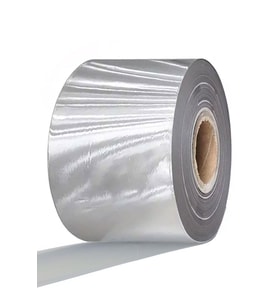 Gümüş Yaldızlı 40 MM Sıcak Damgalama Folyo Kağıdı